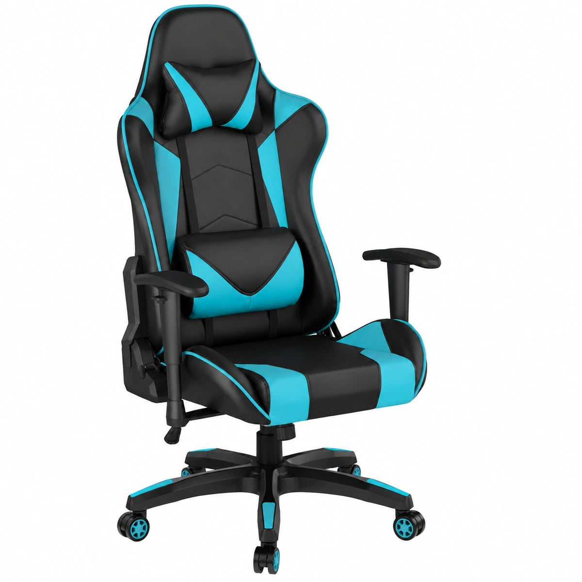 Bureau, avec coussin, pivotant, sur roulettes, coloris noir, pour l’espace de travail