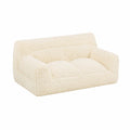 Fauteuil, coloris beige, 2 places, pour le salon ou la chambre