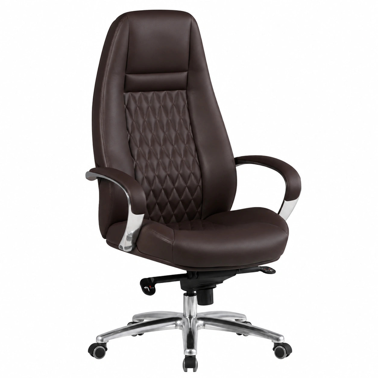 Bureau, pivotant, coloris brun, pour l’espace de travail