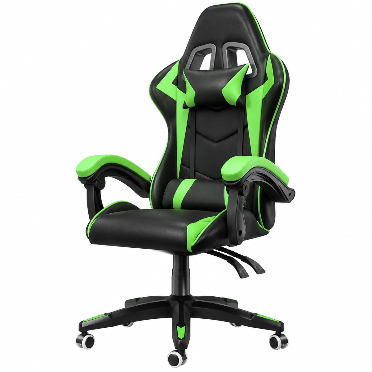 Bureau, en cuir, coloris vert, pour l’espace de travail
