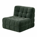 Fauteuil, coloris vert, pour le salon ou la chambre