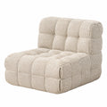 Fauteuil, coloris beige, pour le salon ou la chambre
