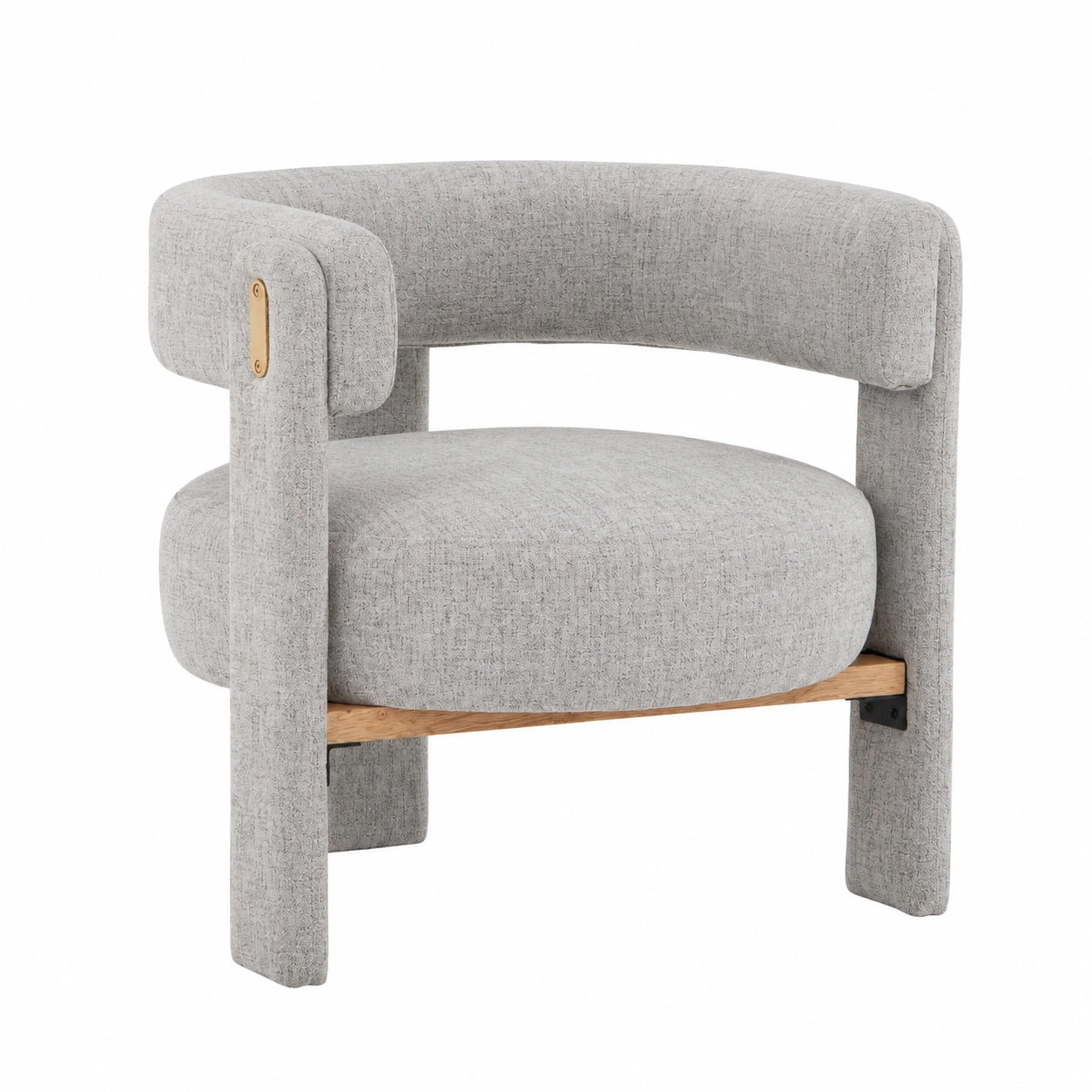 Fauteuil, coloris gris, pour le salon ou la chambre