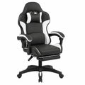 Bureau, en similicuir et cuir, coloris noir, pour l’espace de travail